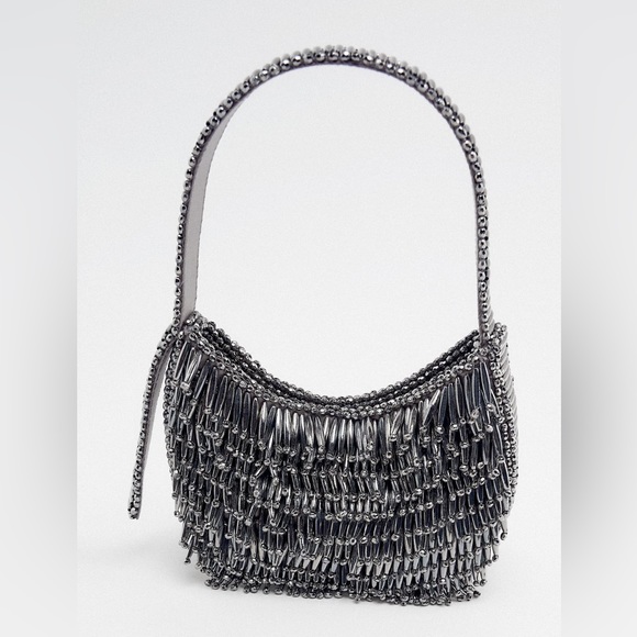 COPY - Zara beaded shoulder bag - Picture 3 of 4